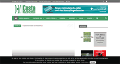Desktop Screenshot of costanachrichten.com
