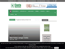 Tablet Screenshot of costanachrichten.com